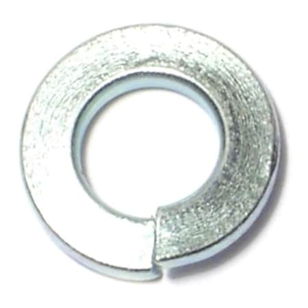Midwest Fastener Split Lock Washer, For Screw Size #14 Steel, Zinc Plated Finish, 100 PK 03944